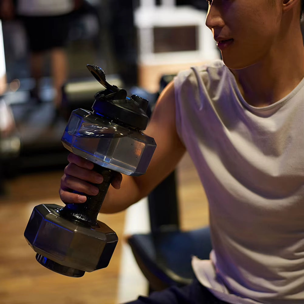 2.6L Leak-Proof Large Capacity Sports Water Bottle for Outdoor Running, Cycling, and Gym Fitness