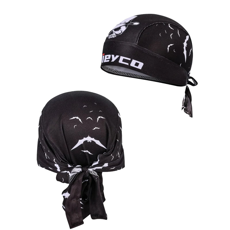 Quick Dry Cycling Cap for Men and Women, Breathable Pirate Cap, Bandana, Cycling Outfit, MTB Bike Cap, Sport Cap
